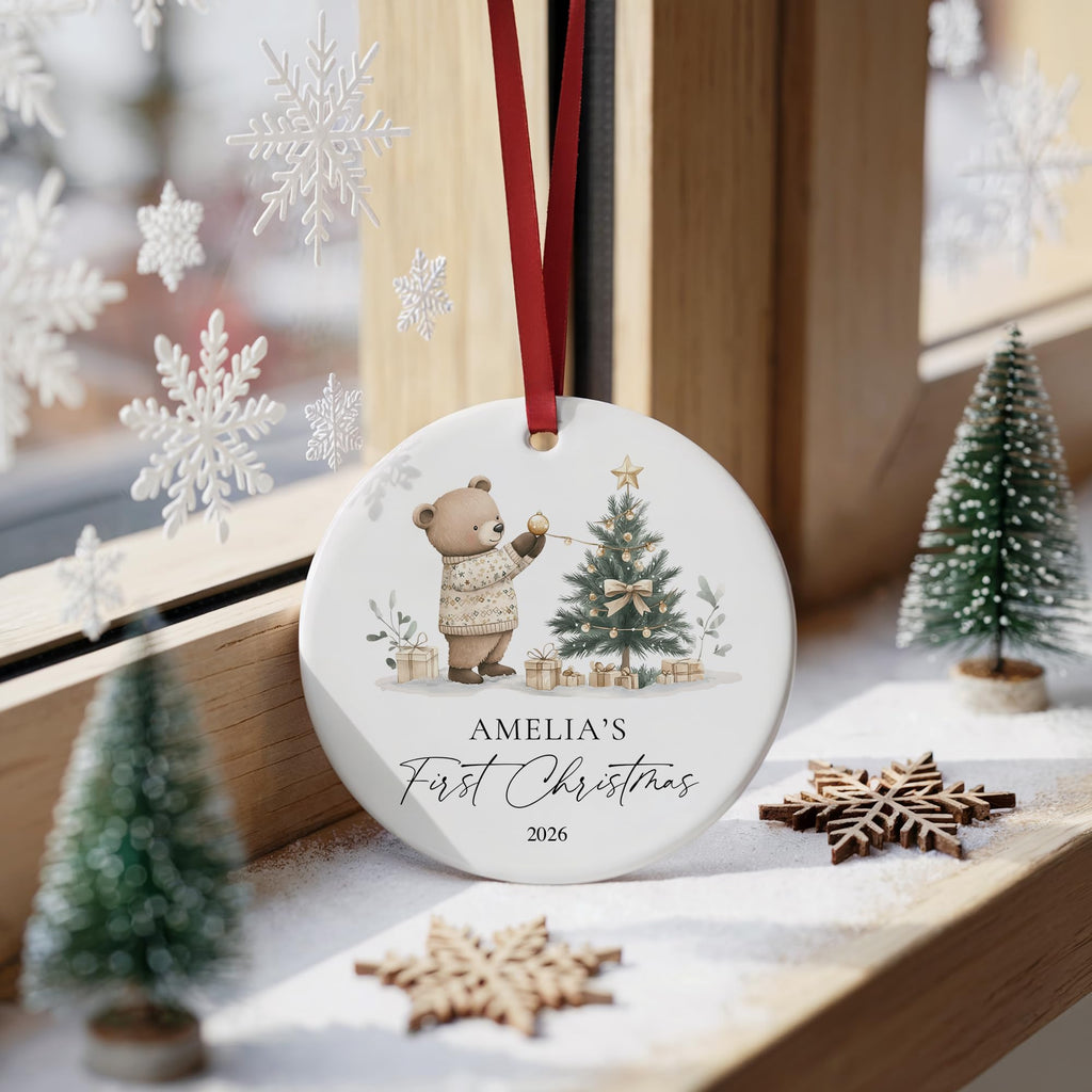 Baby's First Christmas Ornament 2026 R54011
