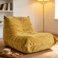 Yellow Memory Foam Bean Bag Chair Q126