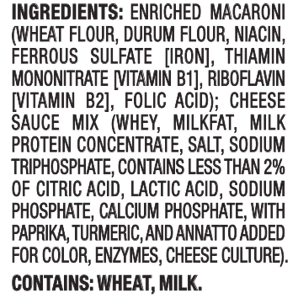 Macaroni & Cheese Dinner 24 ct 7.25 oz O137555