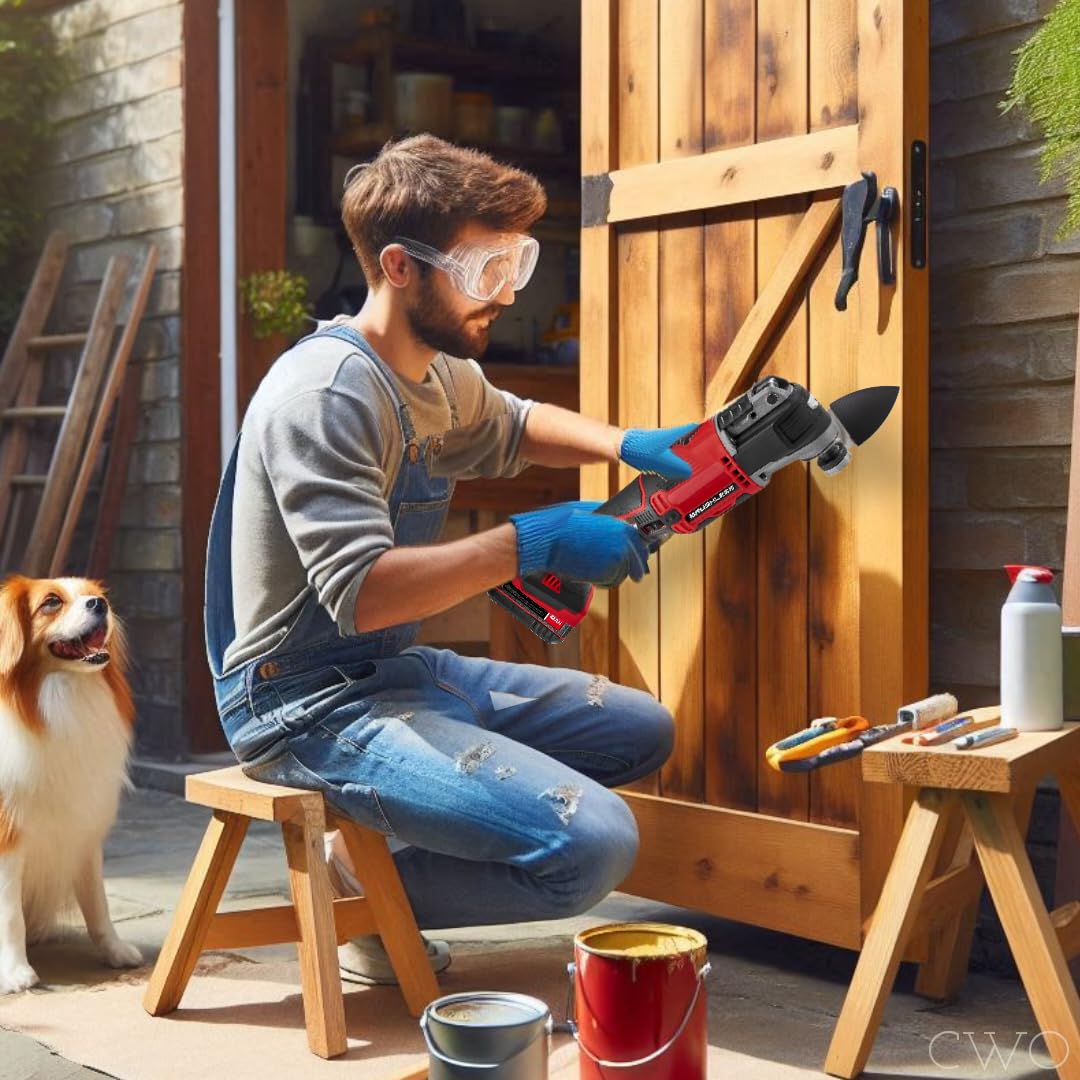 20-Volt Lithium-Ion Cordless Combo Kit with Brushless Oscillating Multi-Tool, 5Ah Battery & Charger A97988