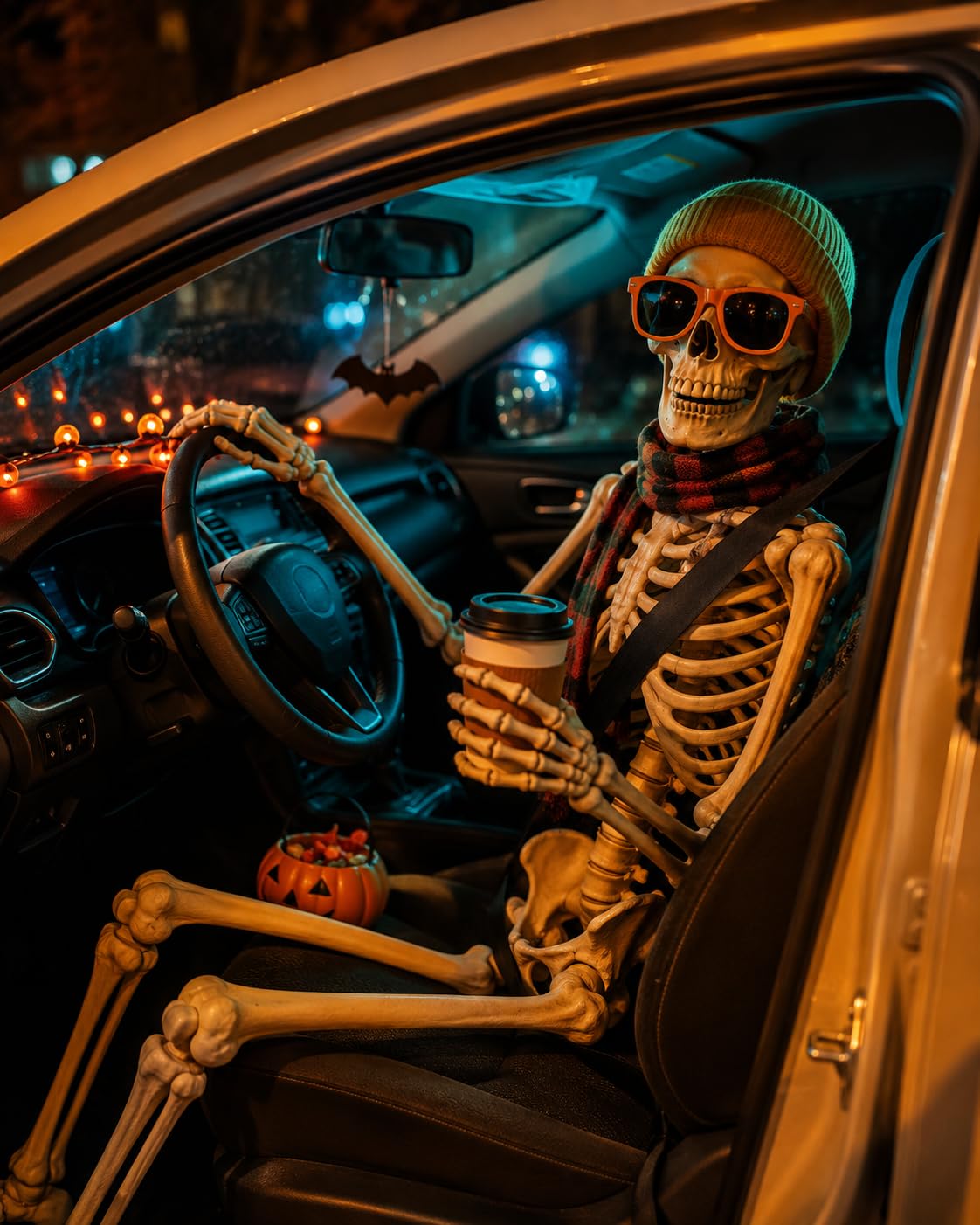 Life Size Posable Skeleton Prop Decoration N351538