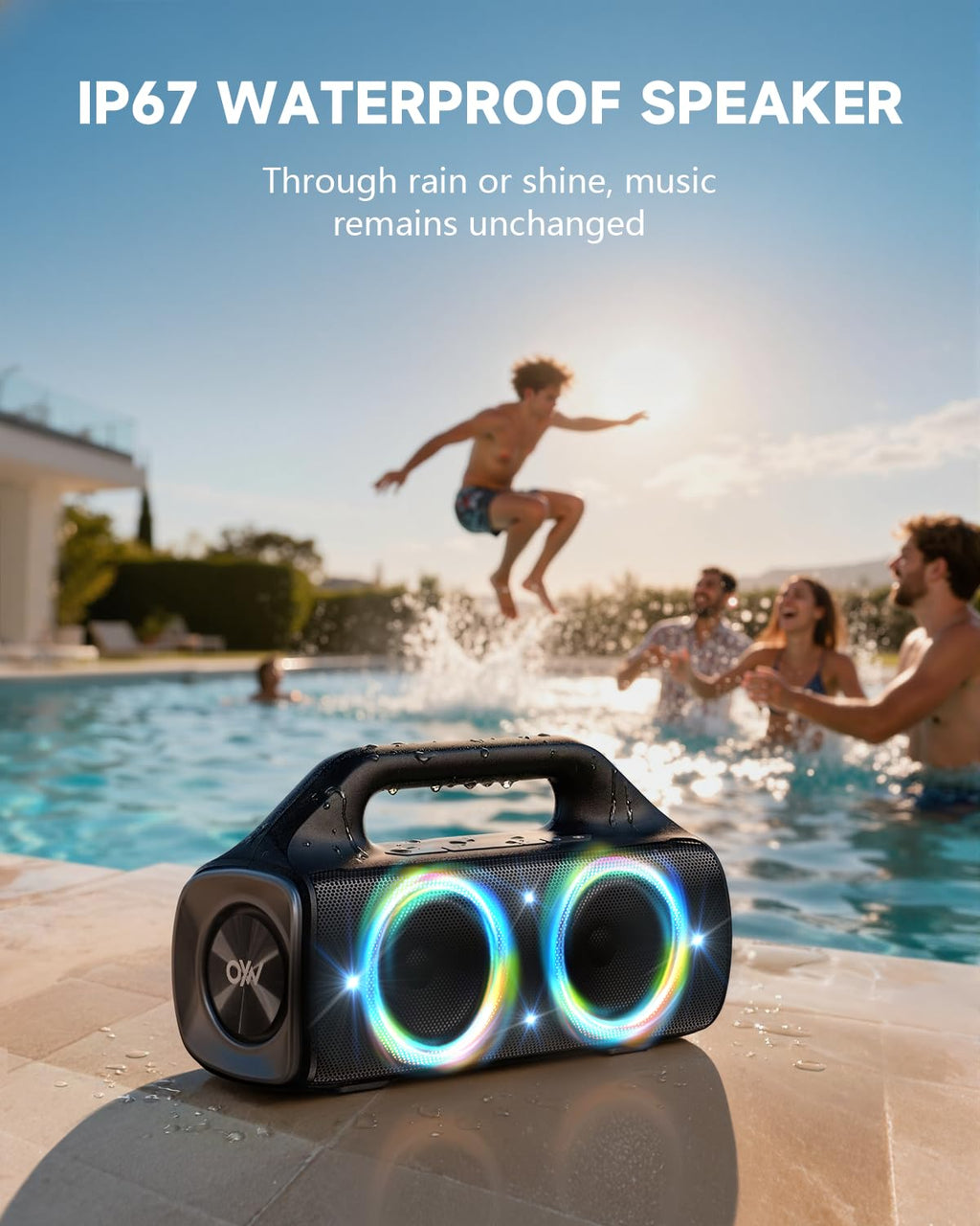 80W IP67 Waterproof Wireless Outdoor Bluetooth Speaker P811900