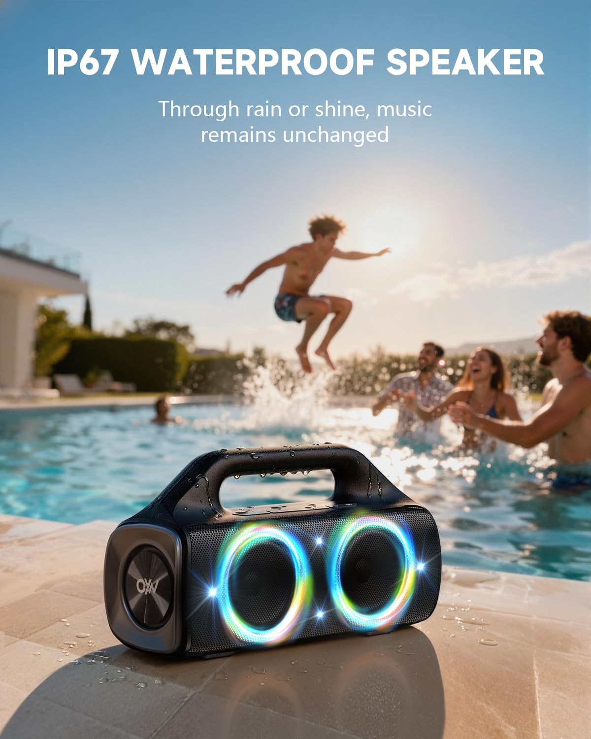80W IP67 Waterproof Wireless Outdoor Bluetooth Speaker P811900
