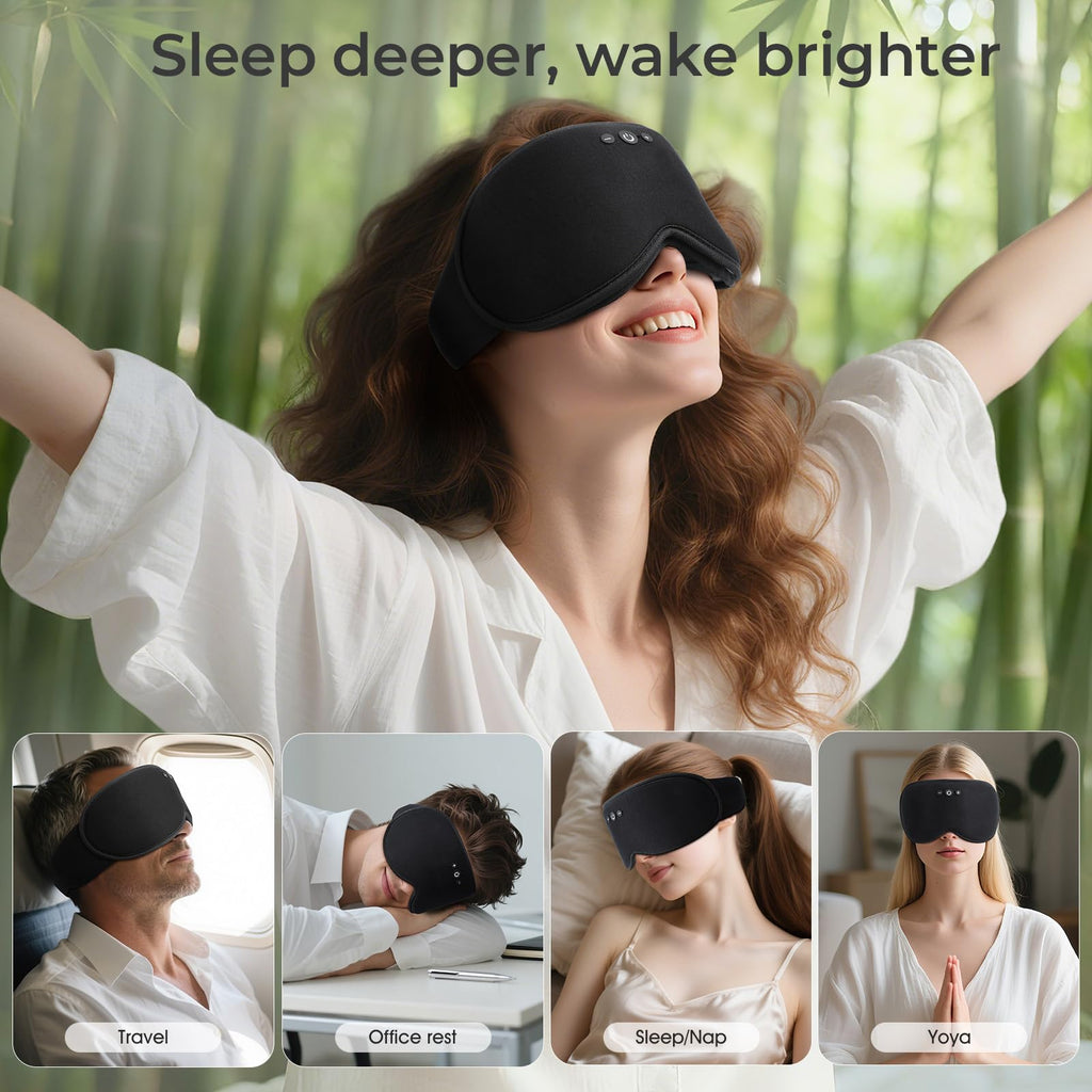 Bluetooth Sleep Mask with Hot & Cold Gel Insert R321