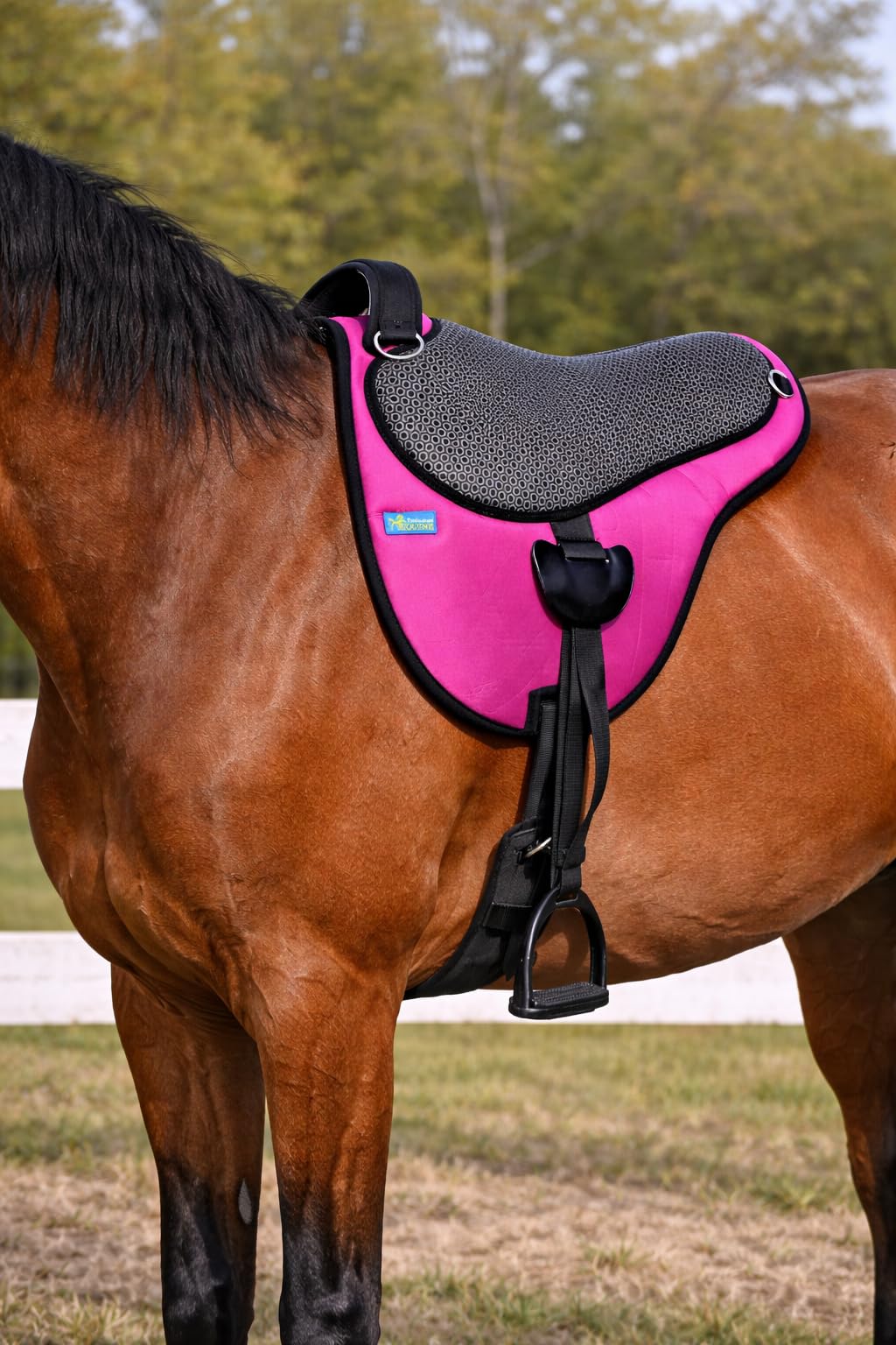 Neoprene Padded Anti-Slip Bareback Saddle Pad F516