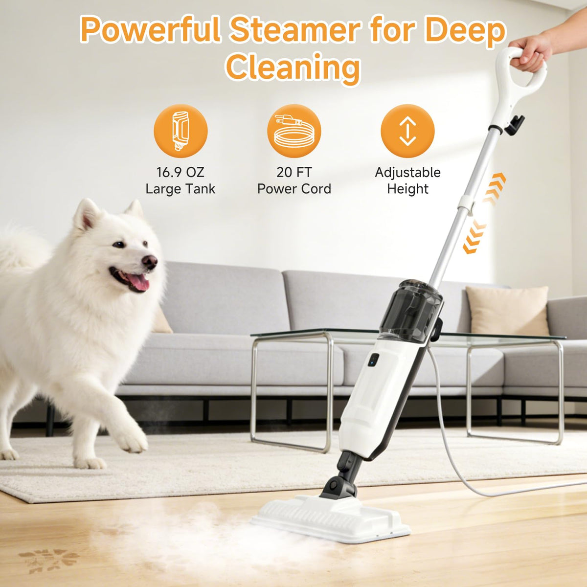 260°F Steam Mop Cleaner 16.9oz F3266