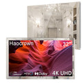 32" 4K Ultra HD Smart Bathroom Mirror TV, IP66 Waterproof, Wall Mounted R329166