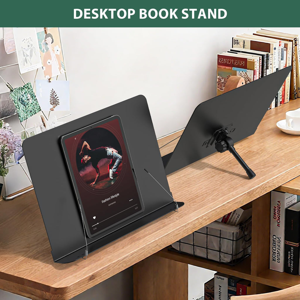 Black Metal Sheet Music Stand with Carrying Bag S3521