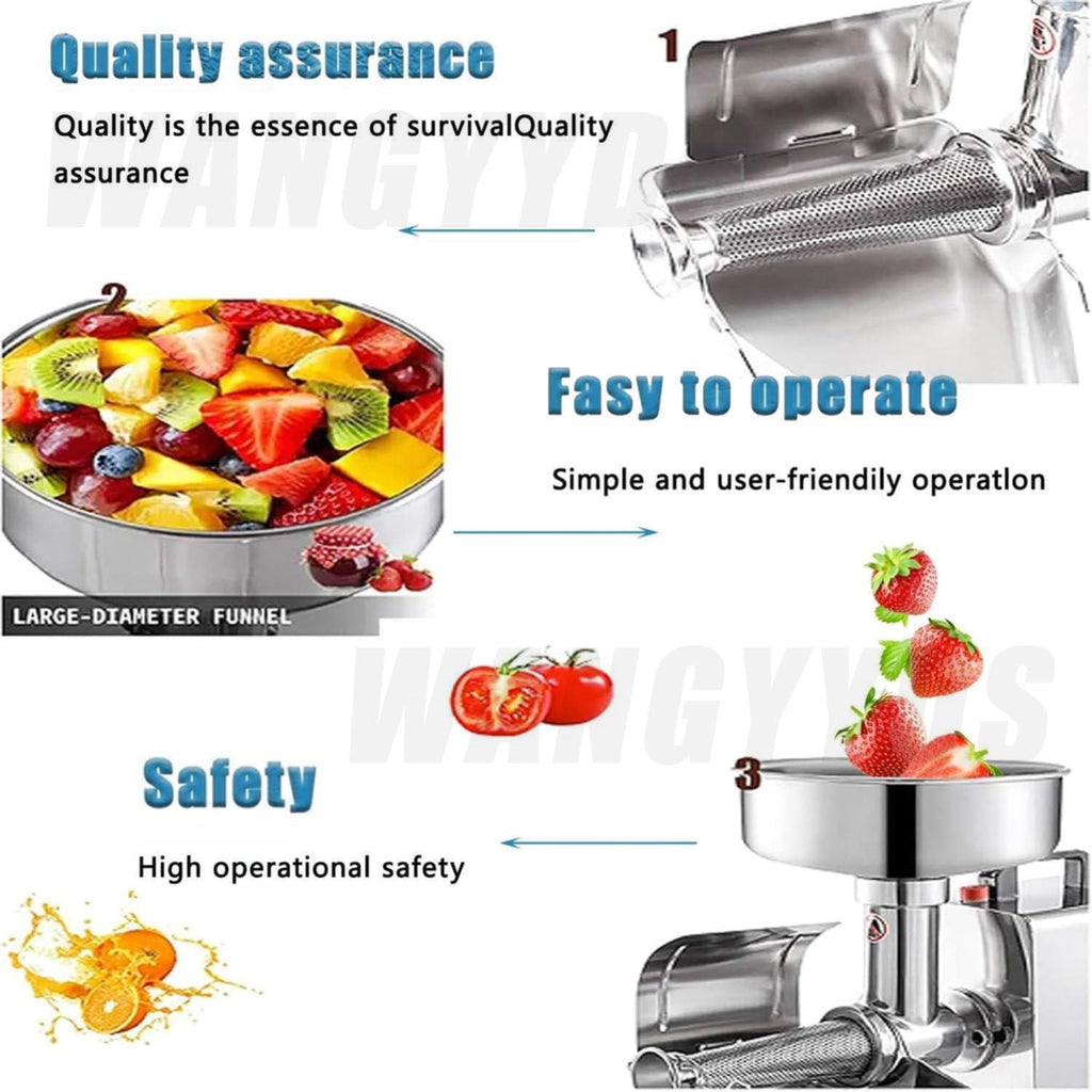 450W Stainless Steel Electric Tomato Mill L108959