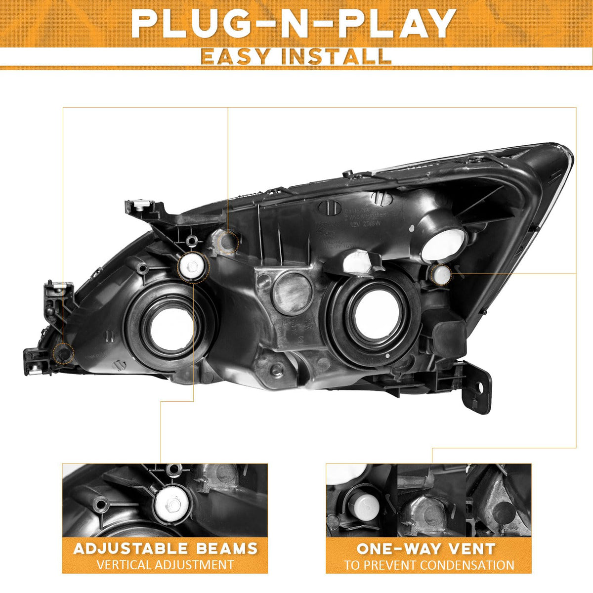 Headlights for Honda Accord I79973