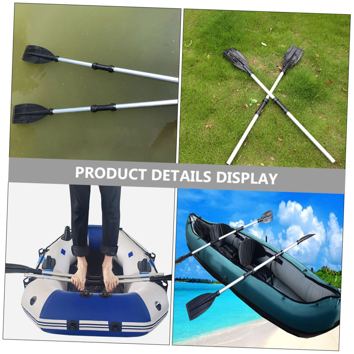 Telescopic Aluminum Alloy Kayak Paddles P56156