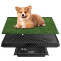 20 x 25 inches Washable Dog Grass Pee Pad with Tray H485