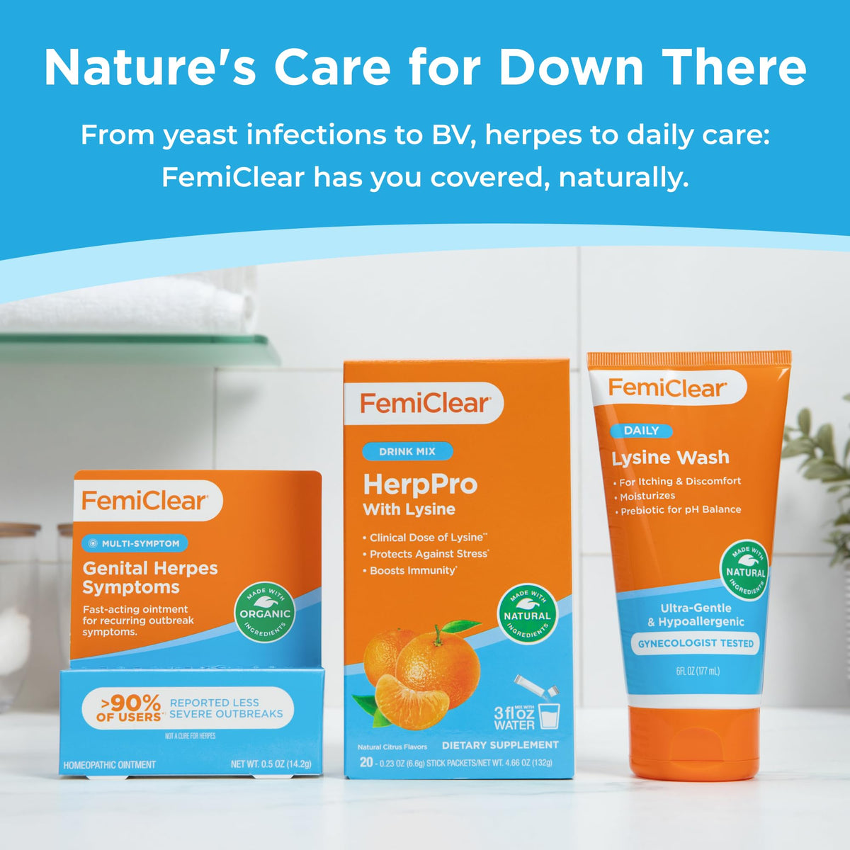 Lysine Feminine Wash 6 fl oz V924407