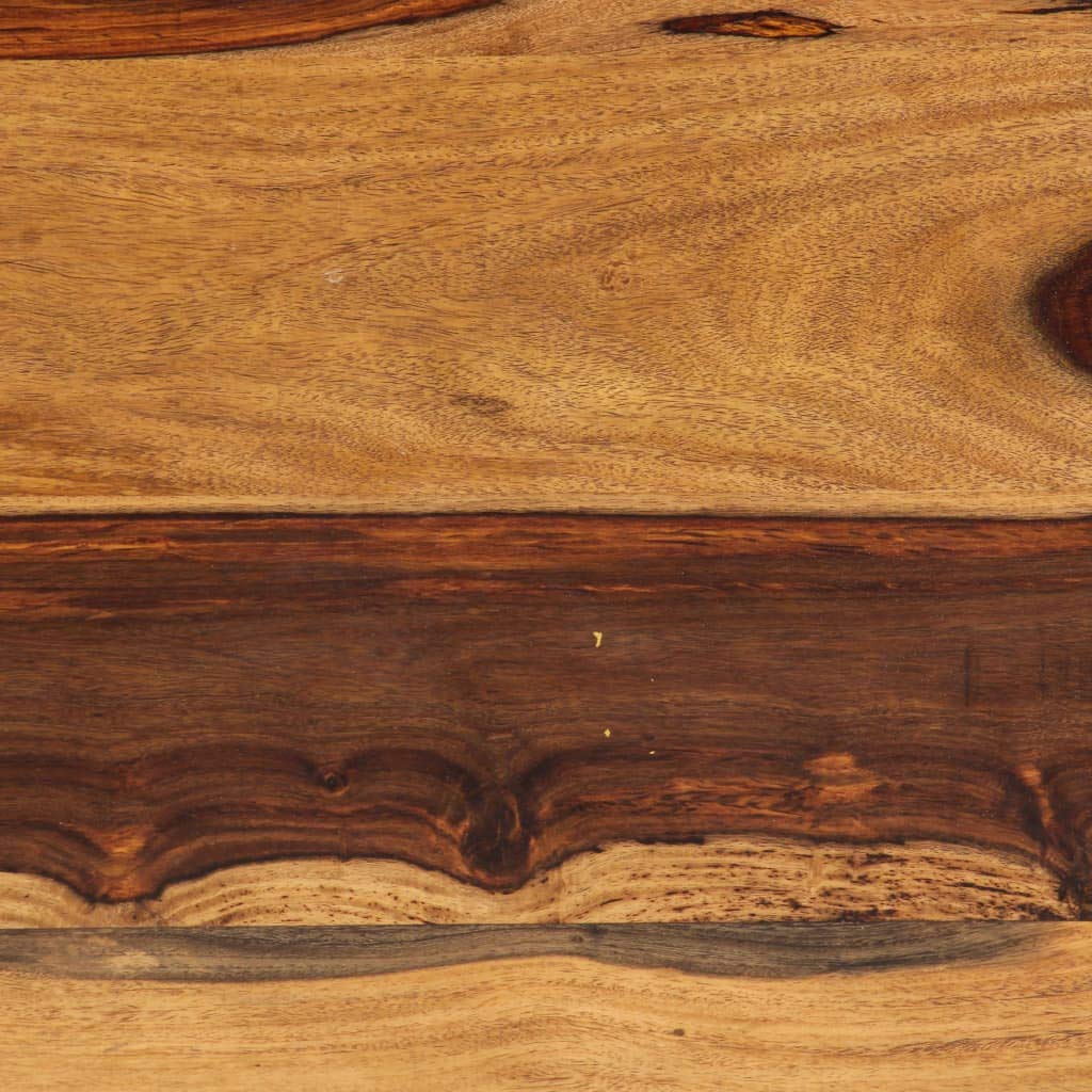 Industrial Rectangle Coffee Table 47.2"x23.6"x15.7" Solid Sheesham Wood L54320