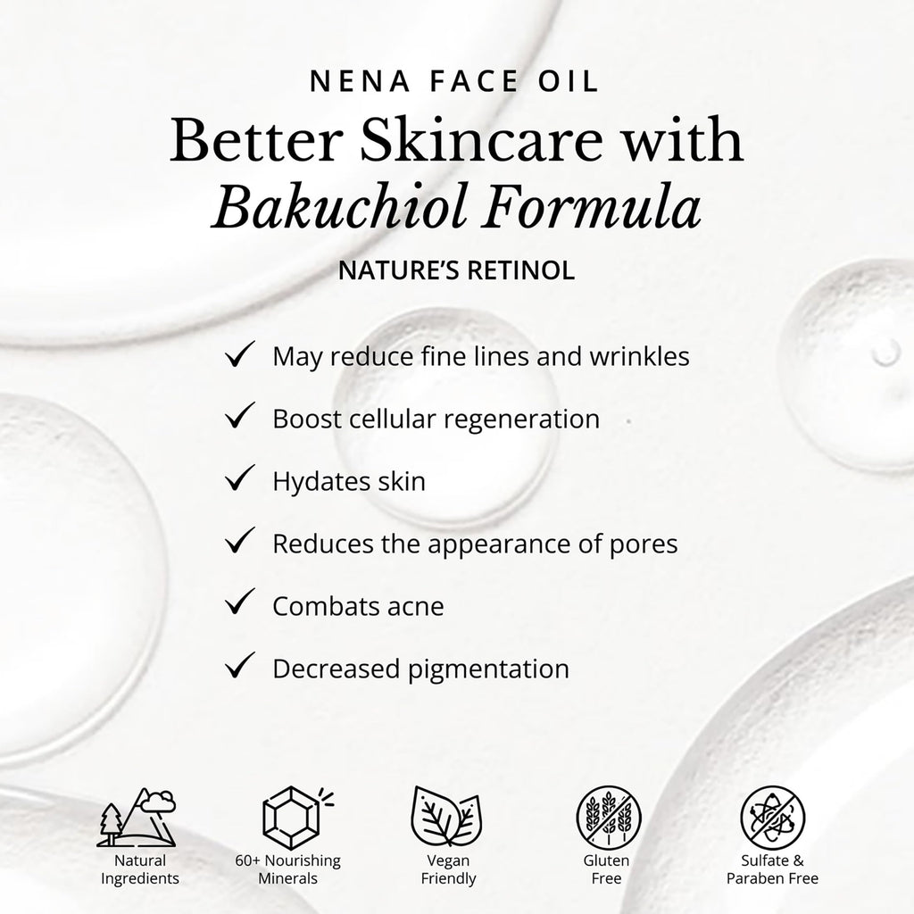 Bakuchiol and Vitamin E Face Oil 1 oz I69816