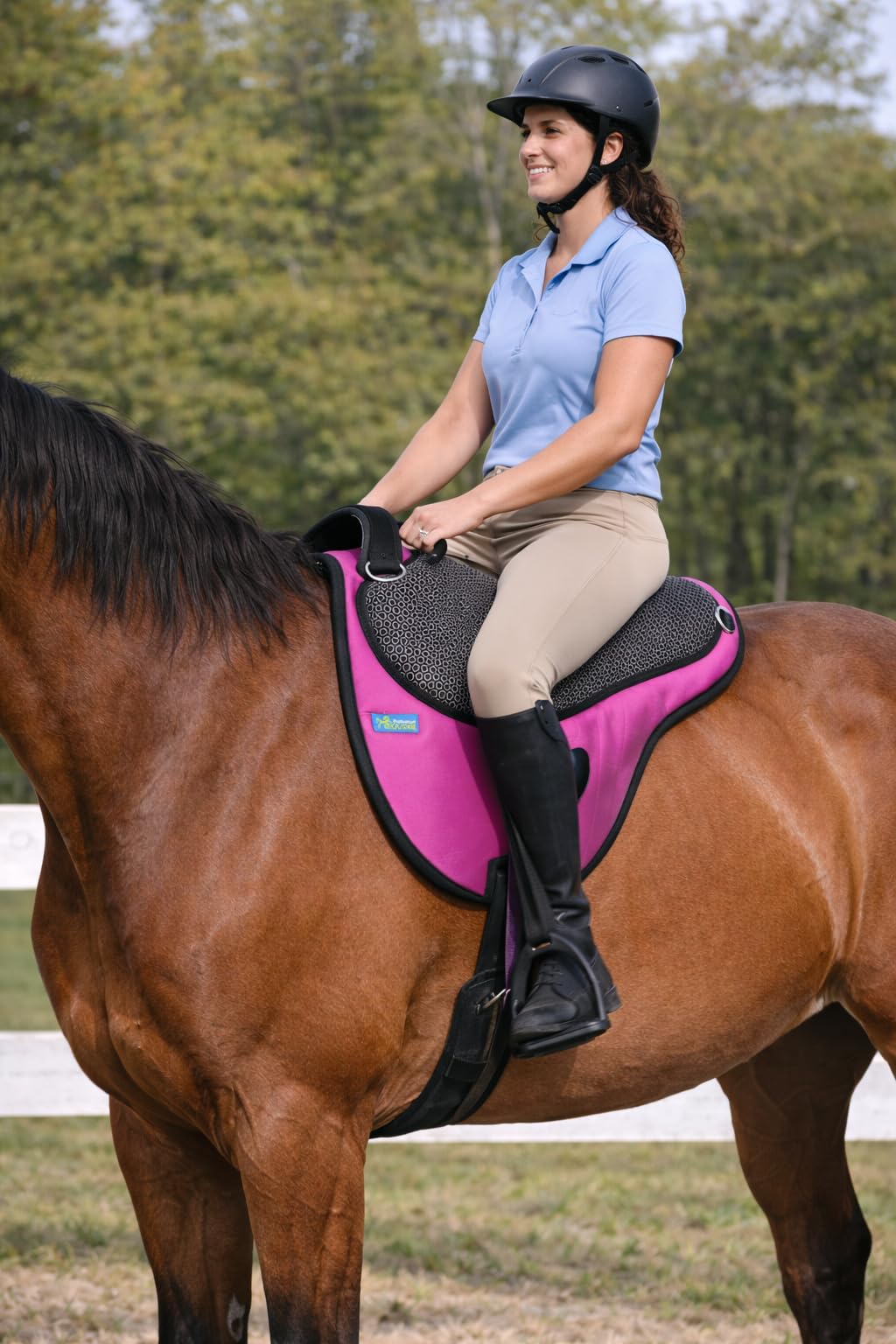 Neoprene Padded Anti-Slip Bareback Saddle Pad F516