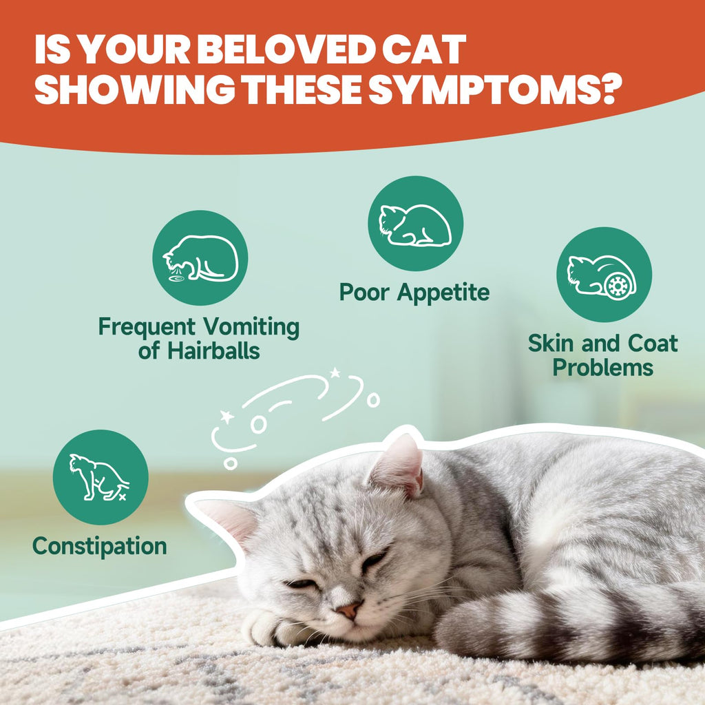 Hairball Treatment for Cats 120ML D60949