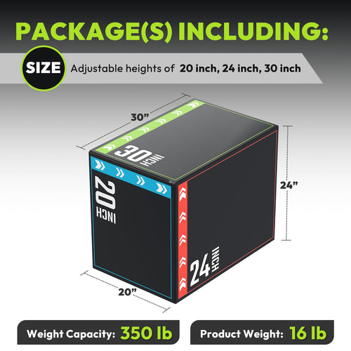 3-in-1 Plyometric Box L33382