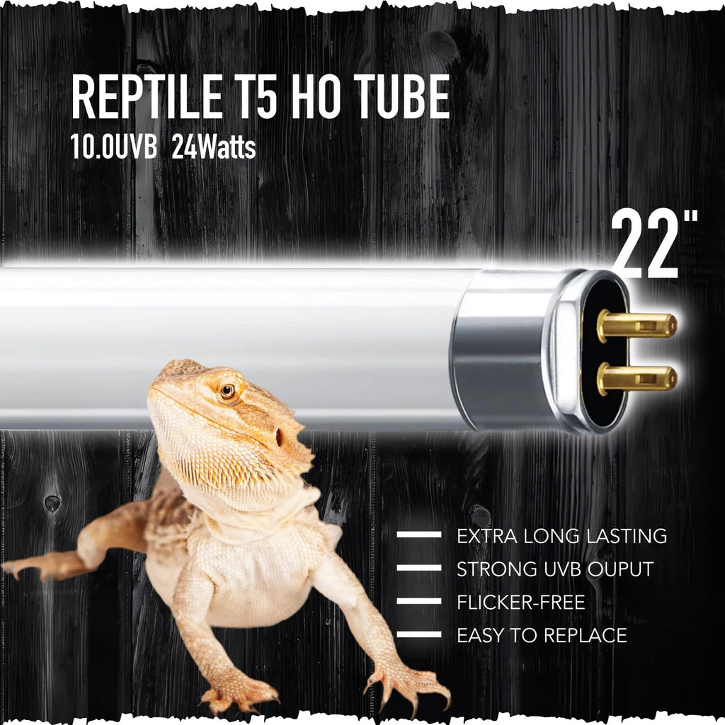 T5 UVB Light Kit and 2-Pack Replacement Tubes W7208