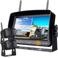 1080P Wireless Backup Camera System with 7'' Monitor IP69K Waterproof B60968