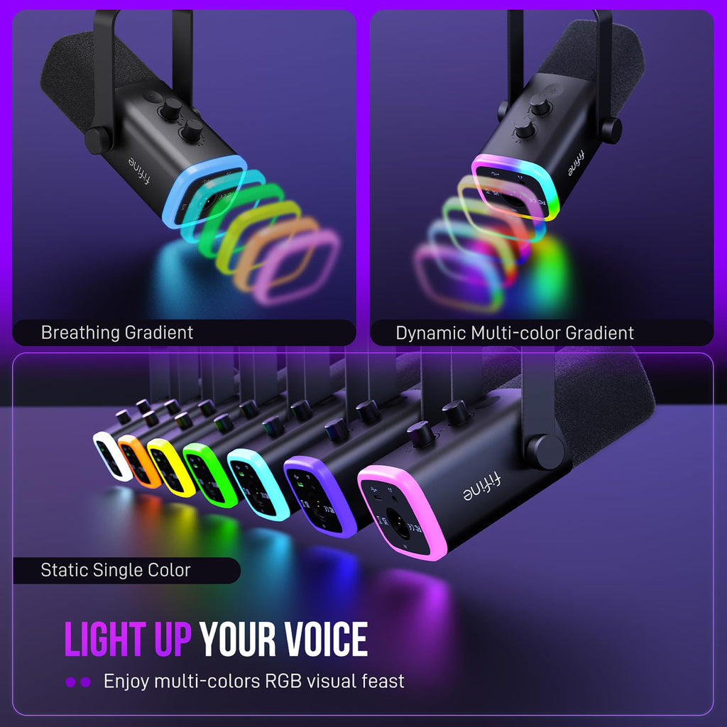 Dynamic XLR/USB Gaming Microphone Set I343