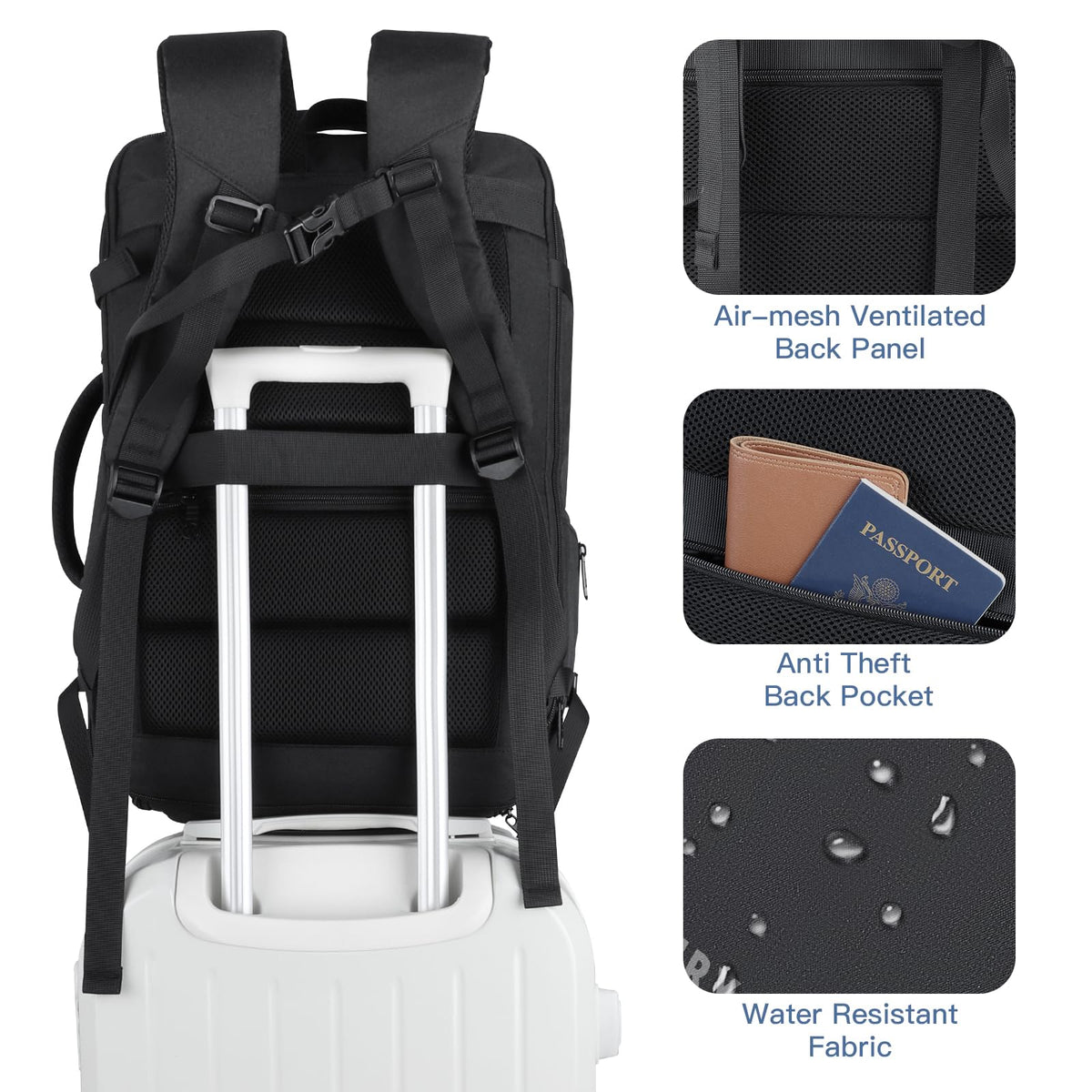 50L Travel Backpack V958