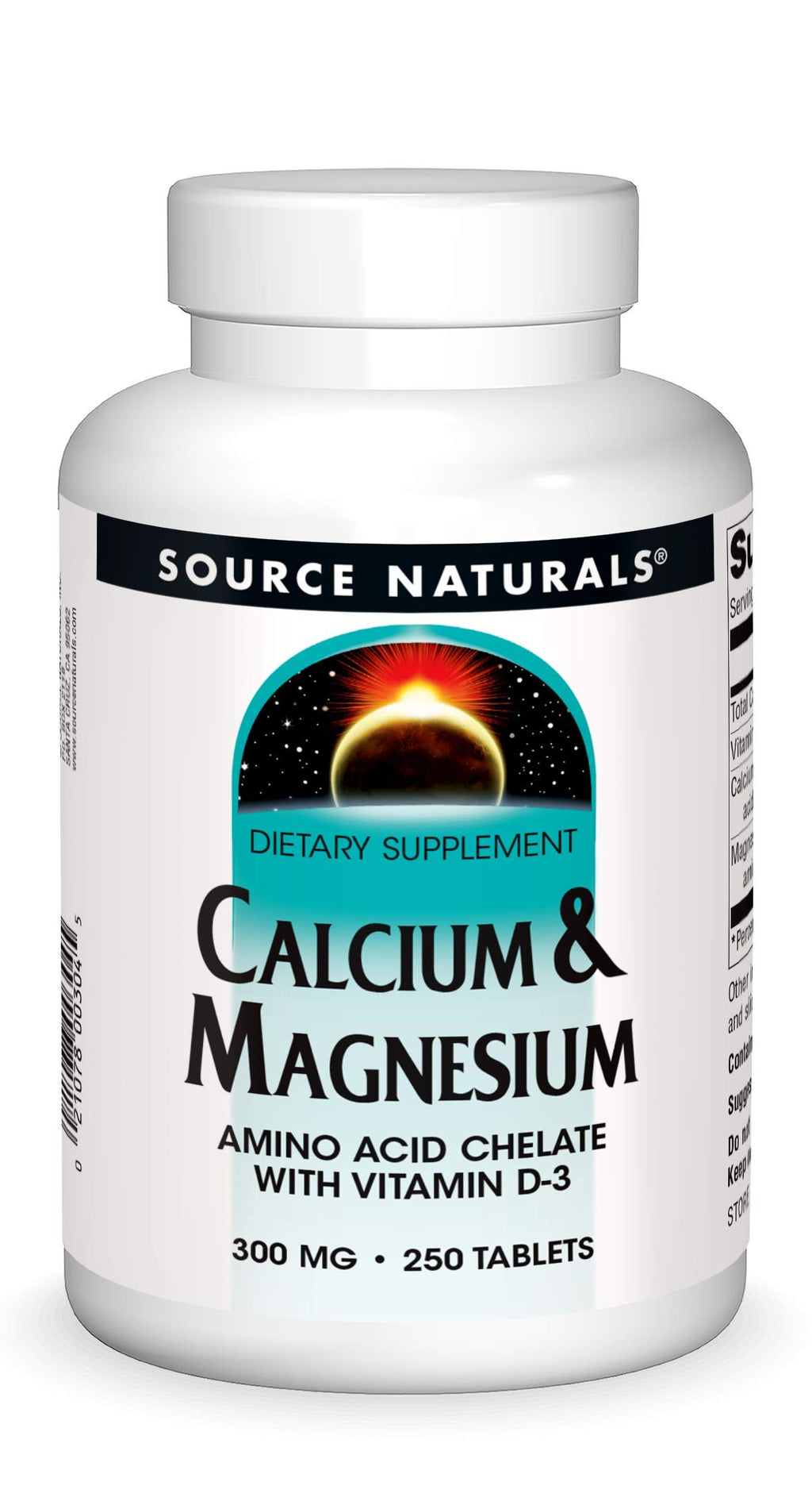 Calcium & Magnesium 300 MG 250 Tablets D647535
