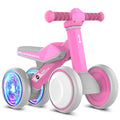 Baby Balance Bike with Adjustable Soft Seat, 4 Silent Wheels V47939