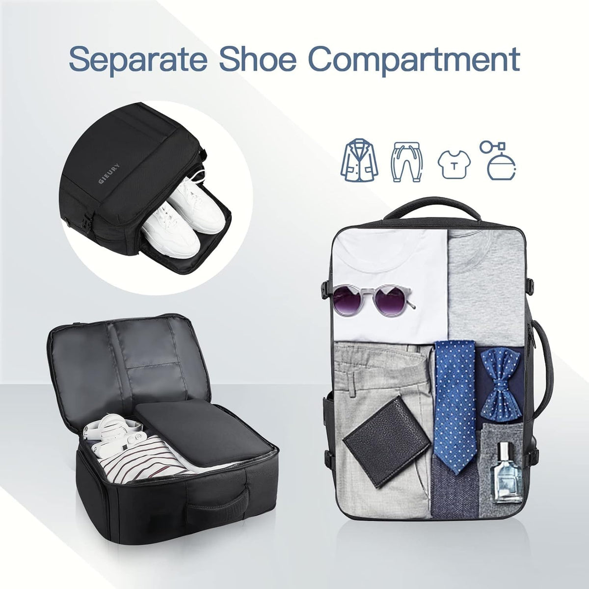 50L Travel Backpack V958