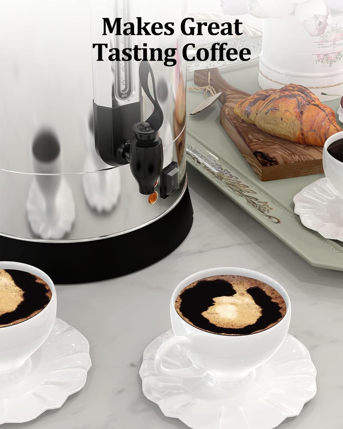 Commercial Coffee Urn 18L Stainless Steel Electric Coffee Maker M123