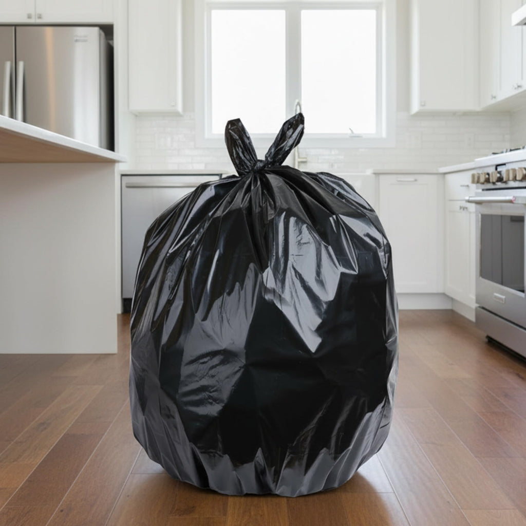 Black 55-60 Gallon Trash Bags Pack of 100 L9032
