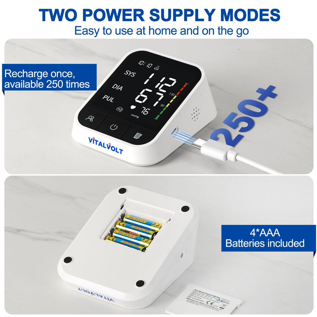 Automatic Arm Blood Pressure Monitor with Adjustable Cuff M23117