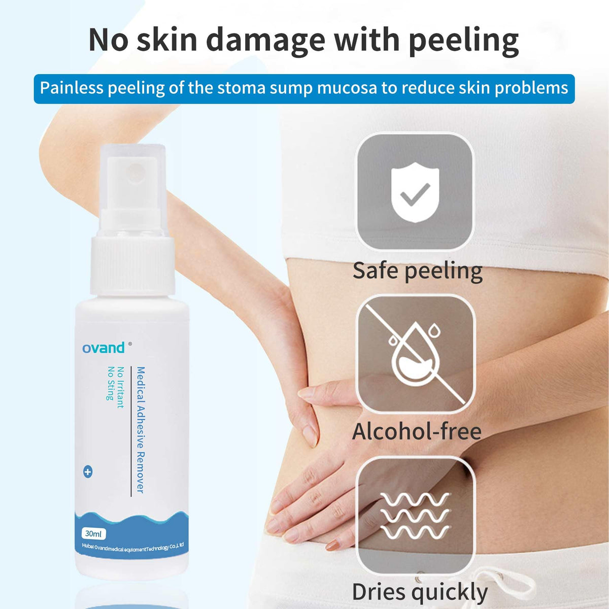 2oz Alcohol Free Sting Free Medical Adhesive Remover Spray U991629