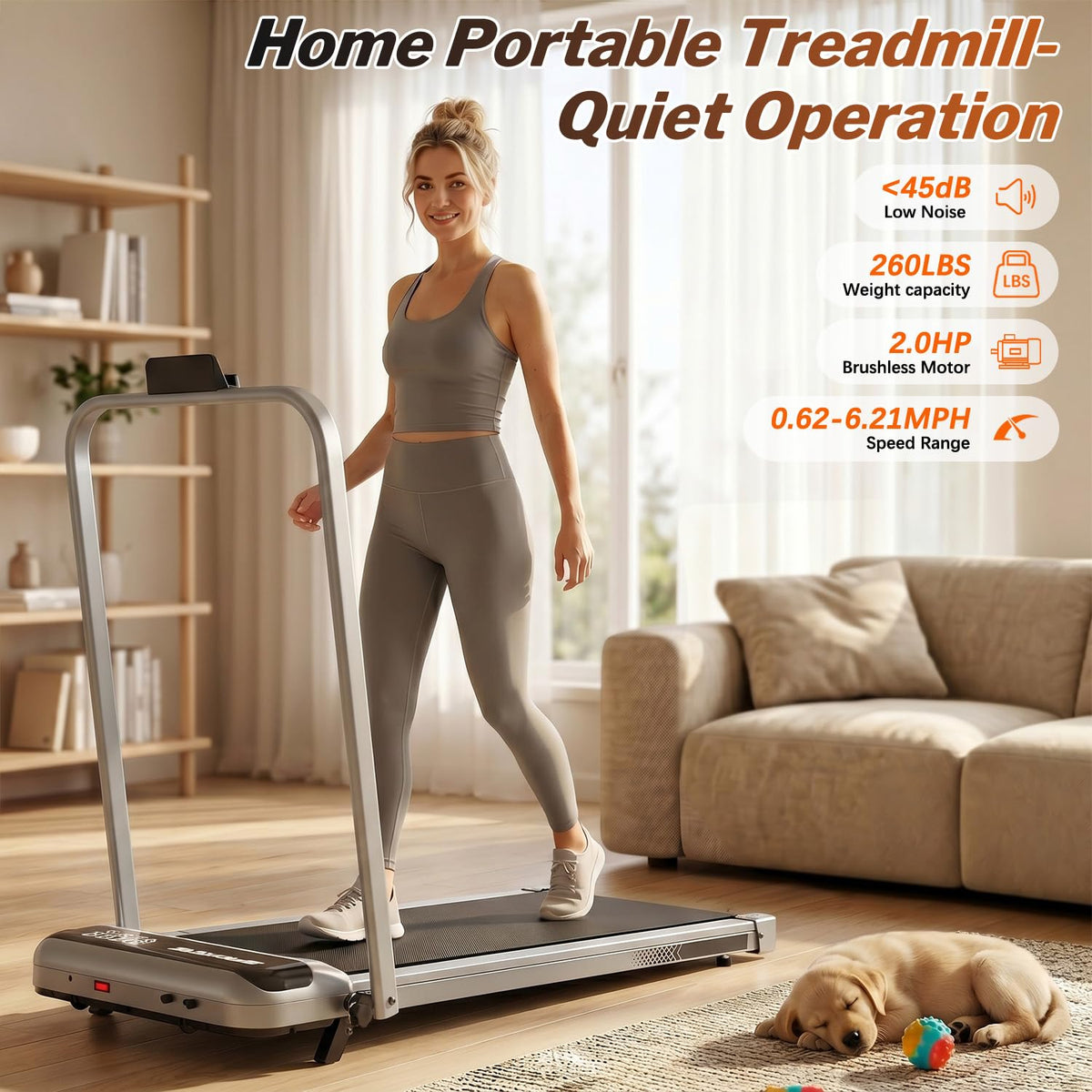 Foldable Treadmill Y502