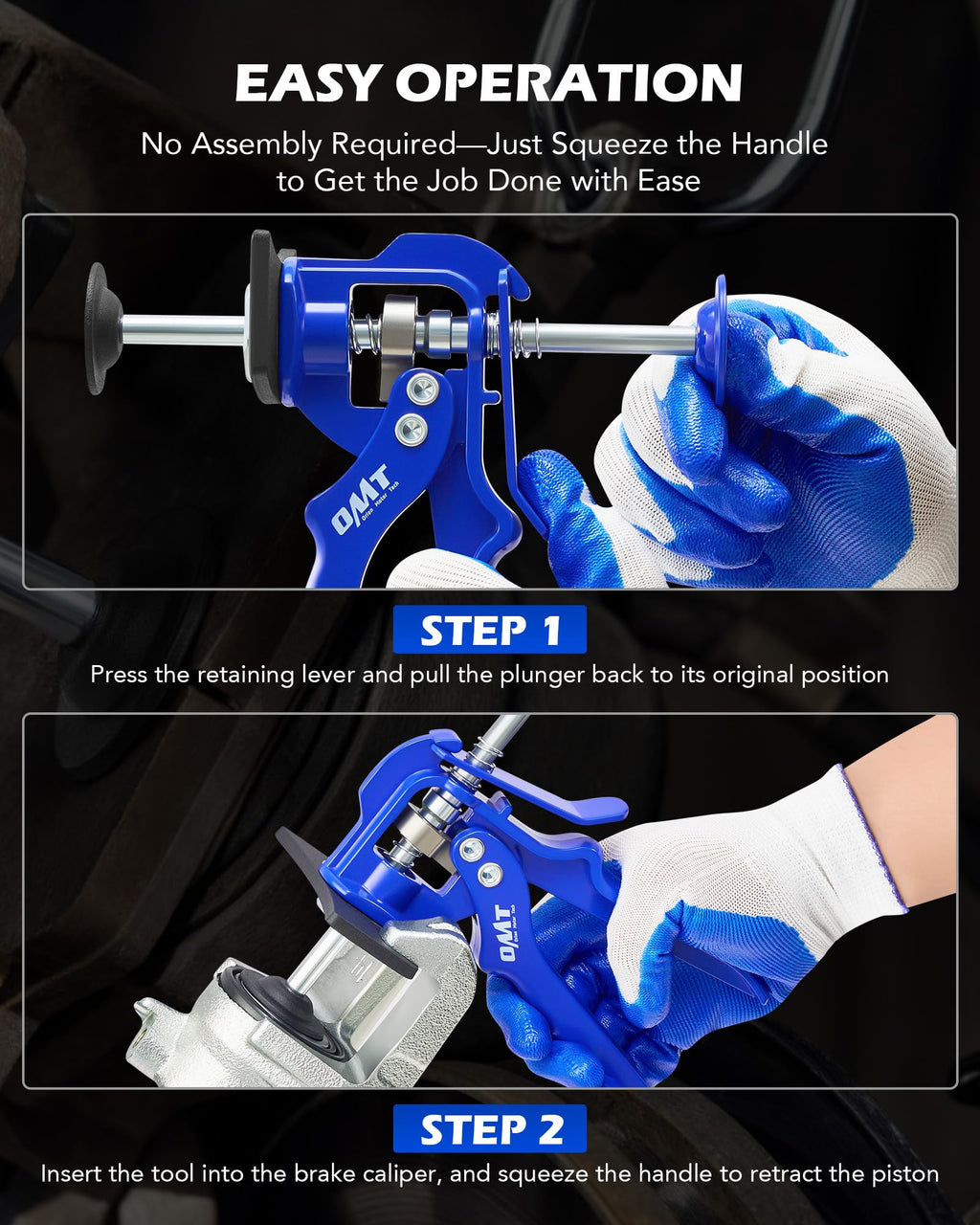 Blue Brake Caliper Compression Tool J839