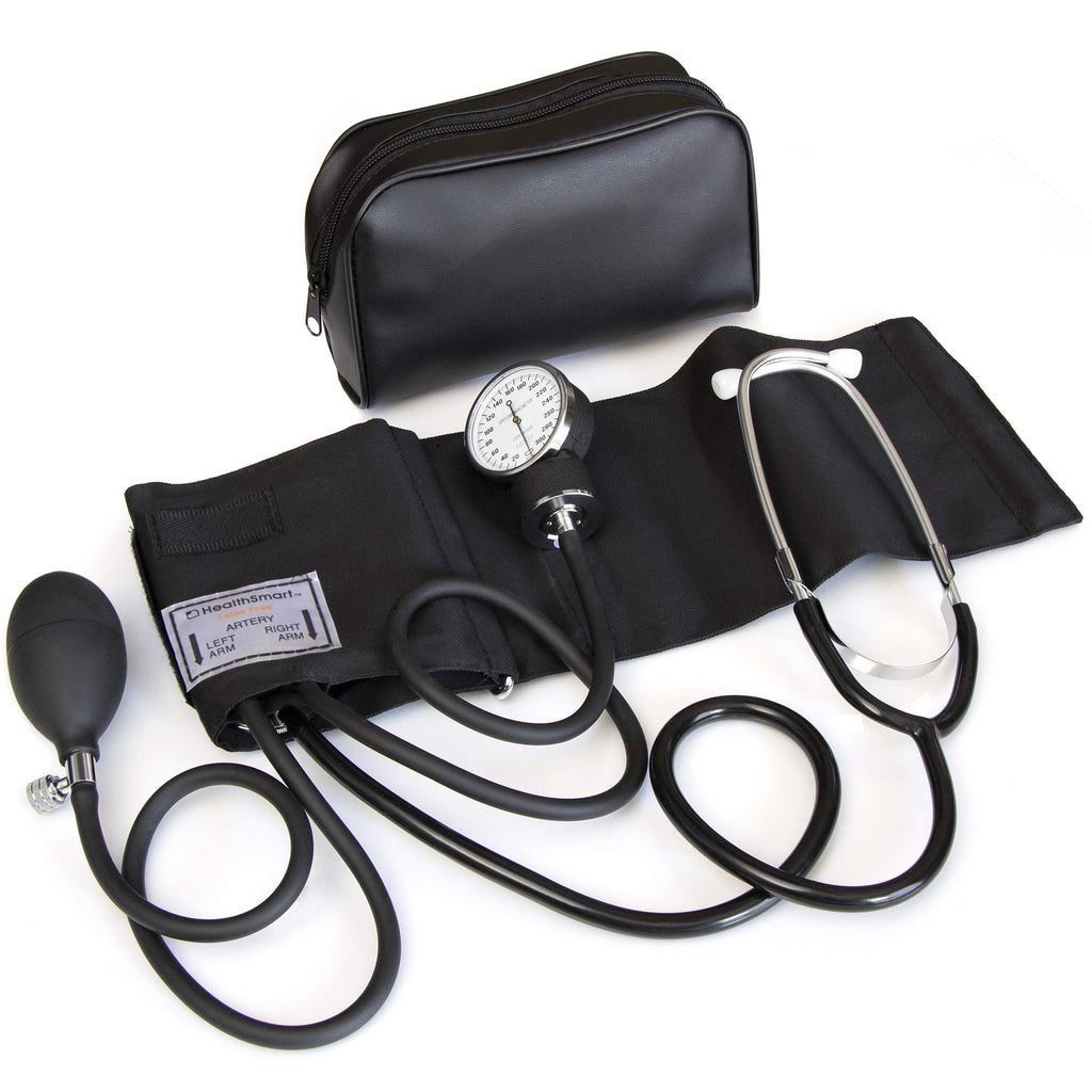 Manual Blood Pressure Monitor with 13-17 Inches Cuff and Attached Stethoscope K748239