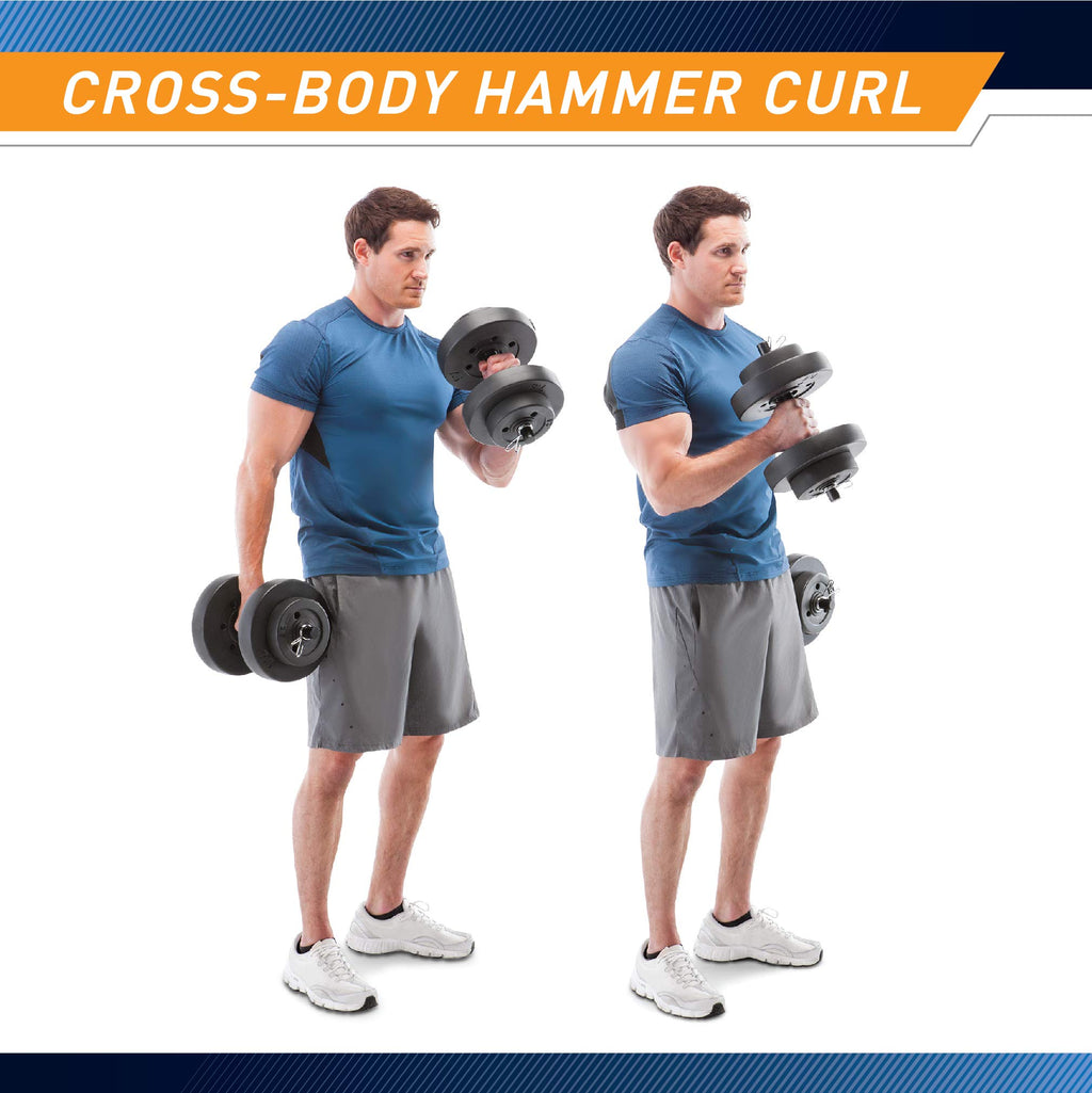 40 lbs Adjustable Dumbbell Set L8051