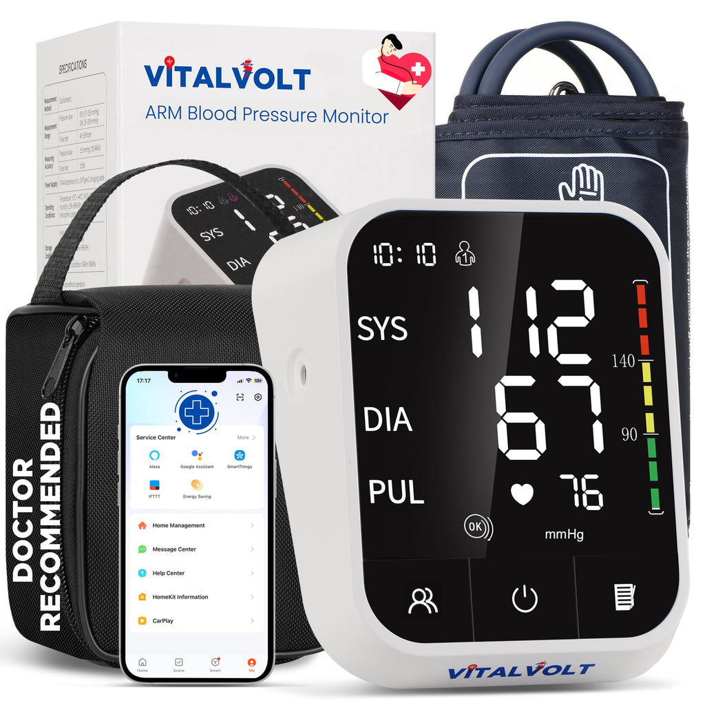 Automatic Arm Blood Pressure Monitor with Adjustable Cuff M23117