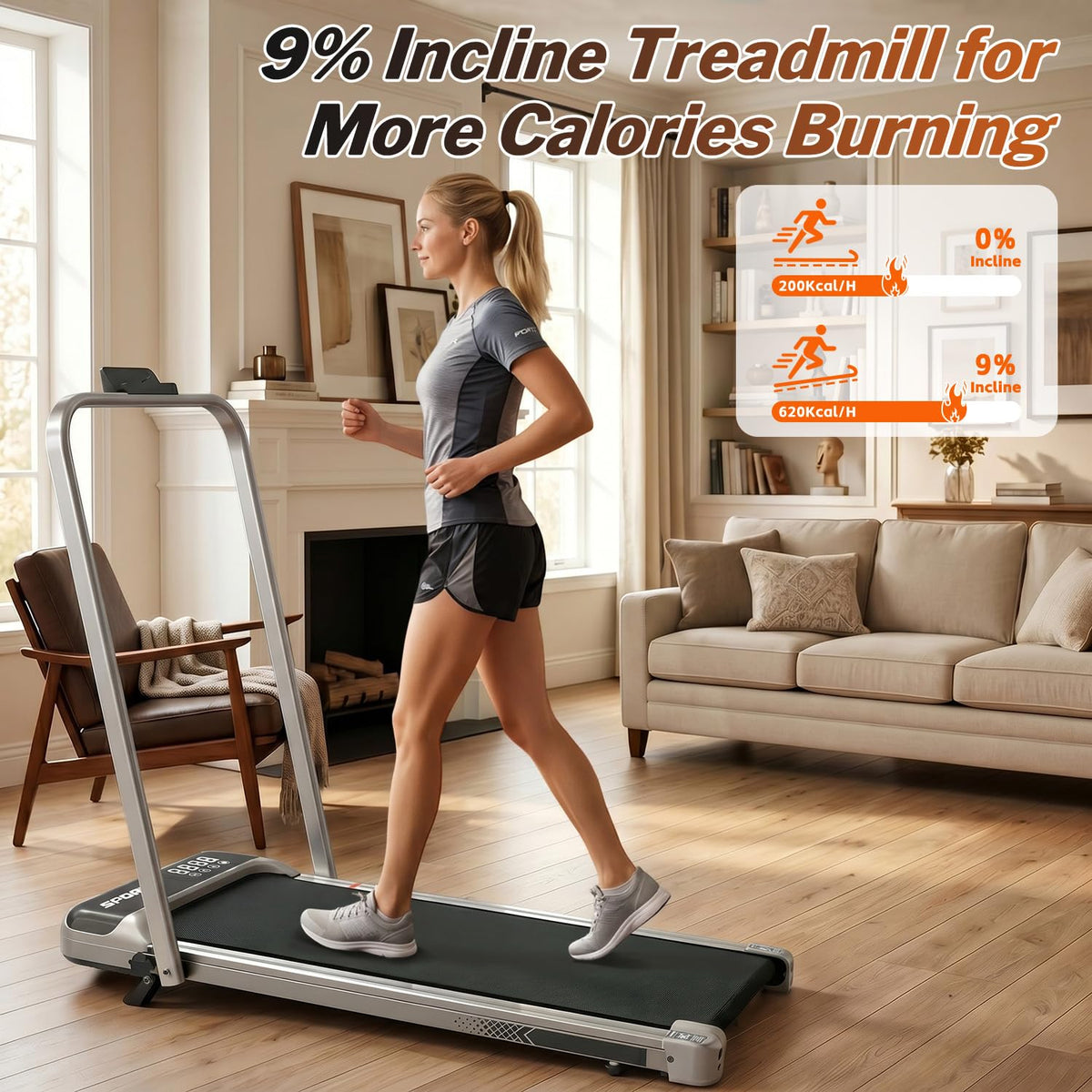 Foldable Treadmill Y502