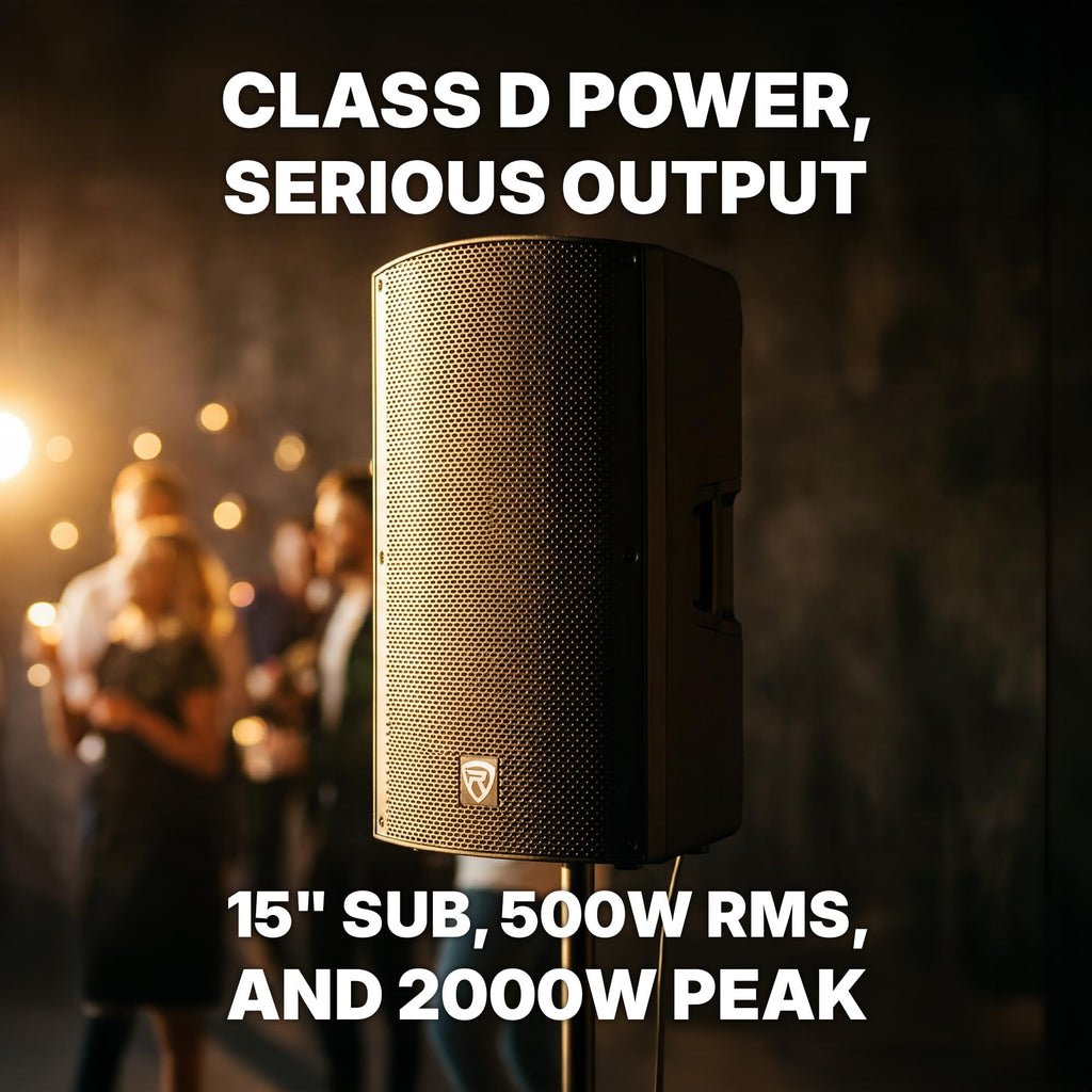 15" Powered PA Speaker with Bluetooth T57633