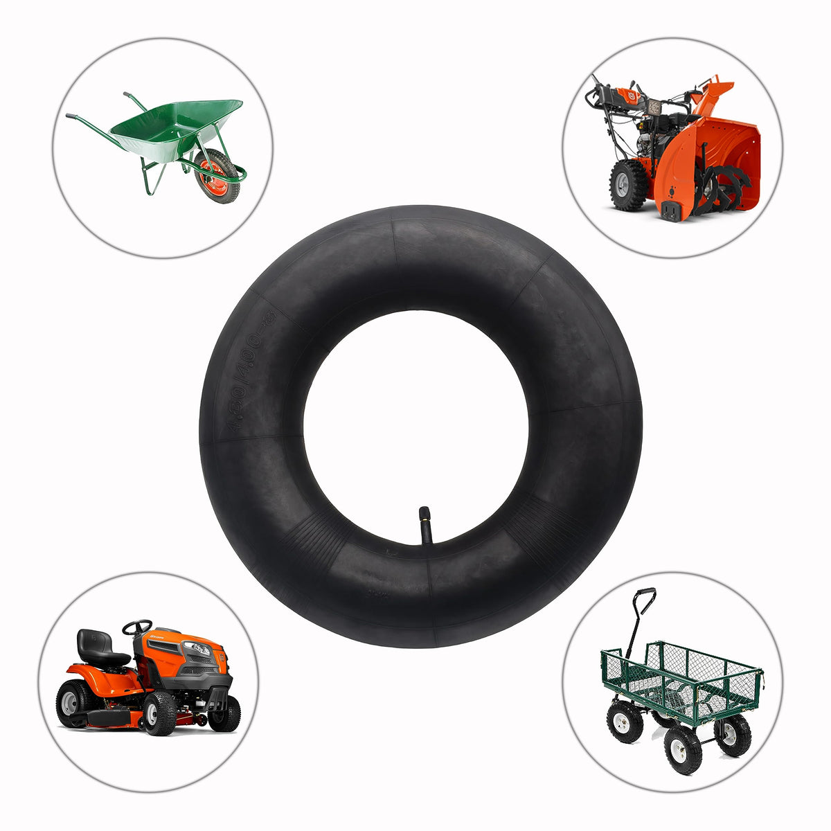 4.80/4.00-8 Heavy Duty Tire Inner Tubes I850