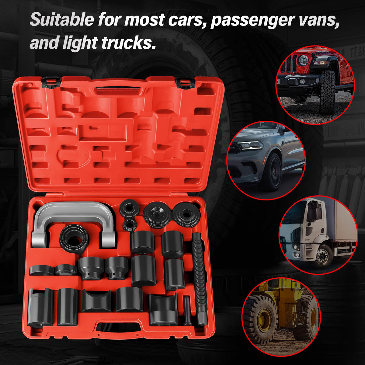 23PC Ball Joint Press Kit O7717