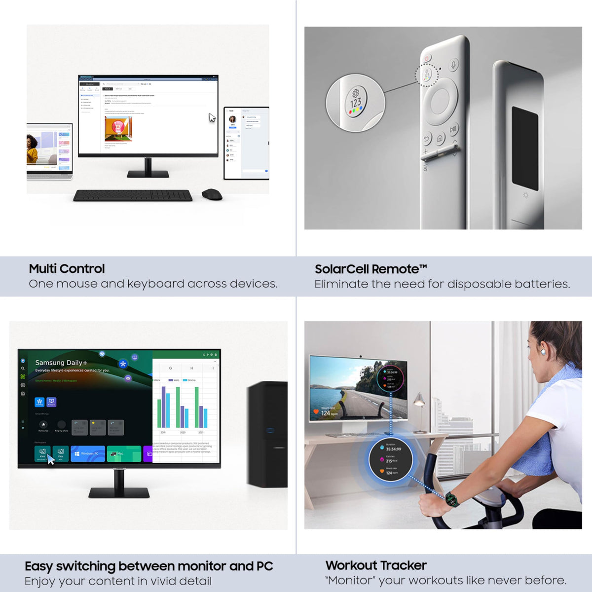 43-Inch 4K UHD Smart Monitor with Speakers F49374
