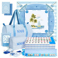 American Mahjong Set with 166 Tiles, Mat, 4 Racks, Dice, Chips, Bags & Instruction F646298