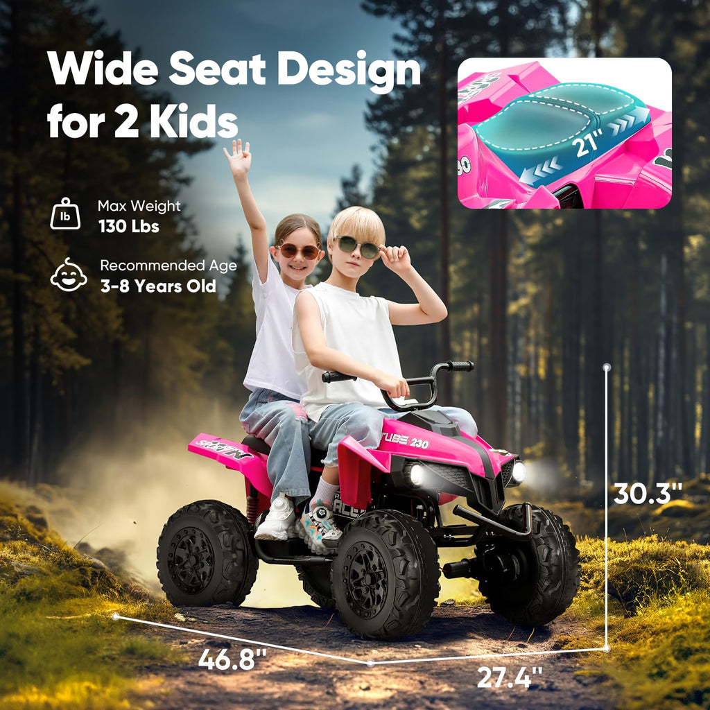 24V 2 Seater 4WD Ride on ATV F23185
