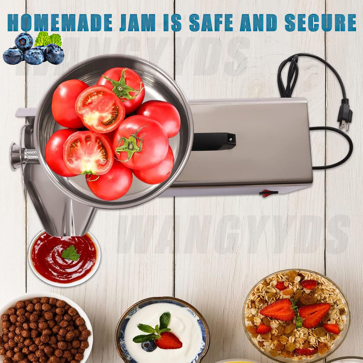 450W Stainless Steel Electric Tomato Mill L108959