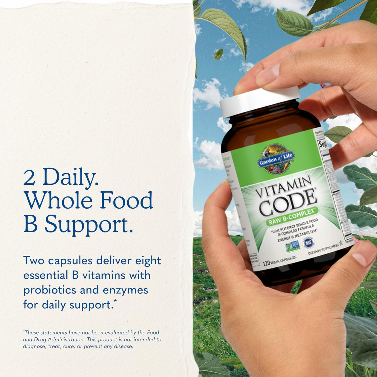 120 Vegan Capsules B-Complex L7338