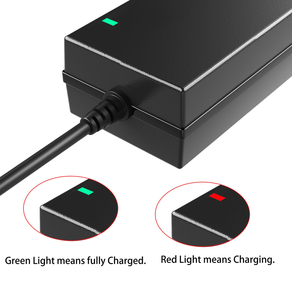 42V 2A Power Adapter 3-Prong Inline Connector Lithium Battery Charger V141383
