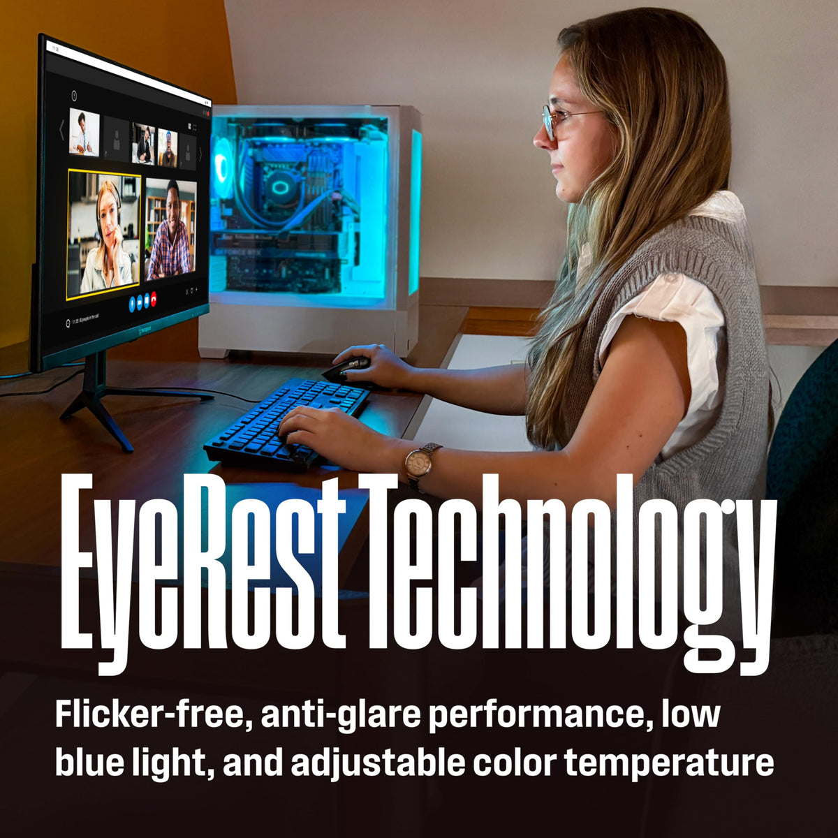 22 Inch FHD 1080P IPS 120Hz Gaming Monitor D851917