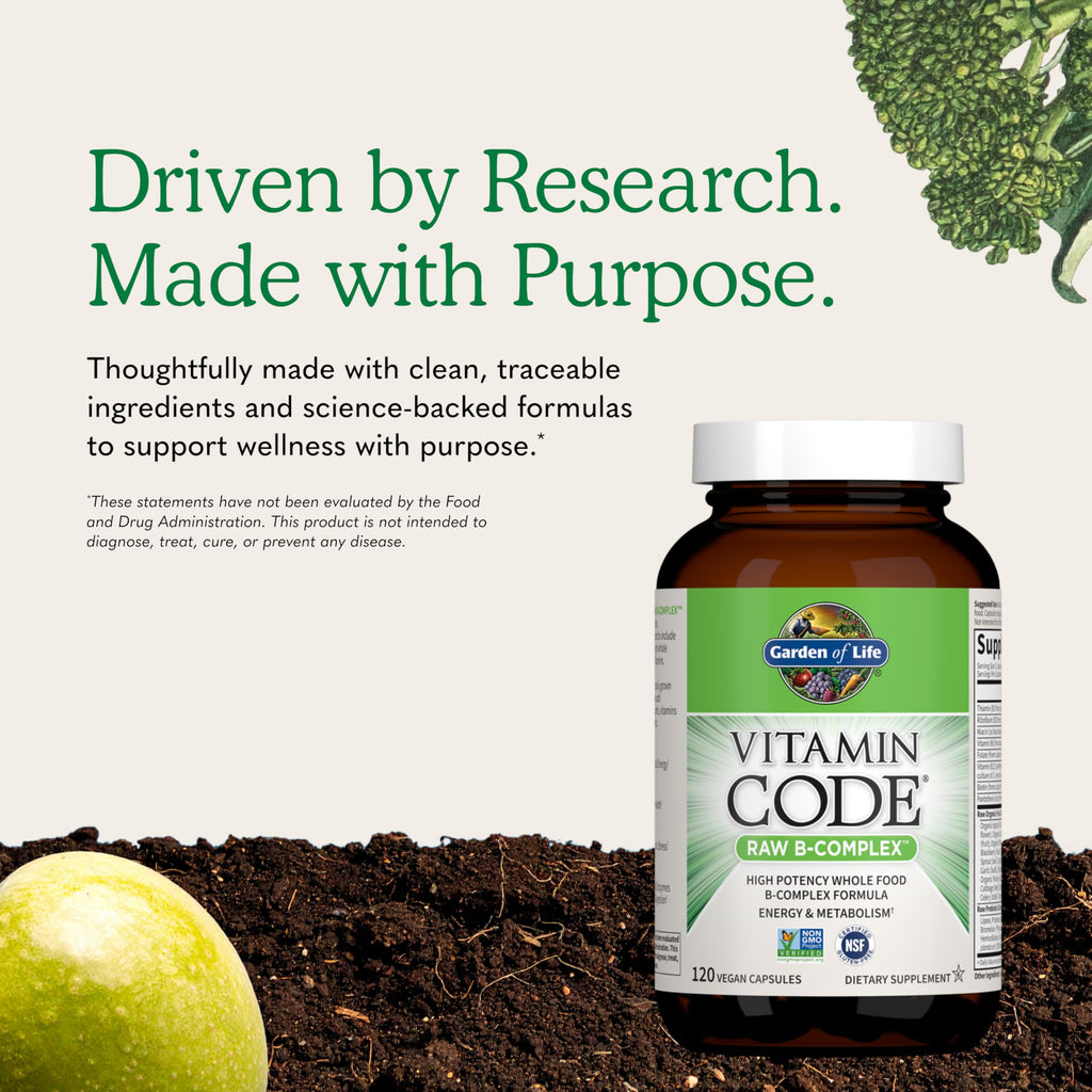 120 Vegan Capsules B-Complex L7338
